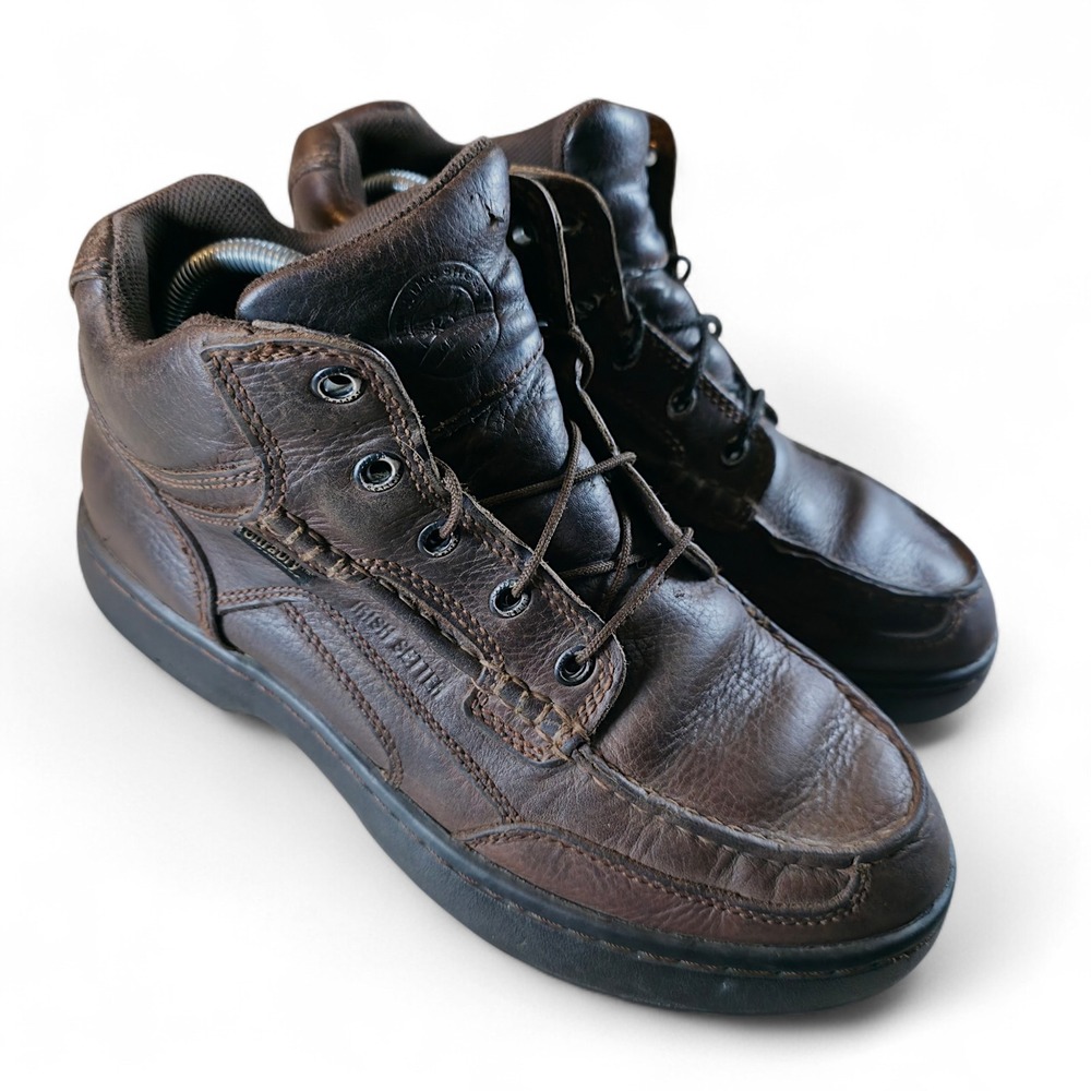 Redwing Irish Setter Boots Mens 9 D Countrysider 3835 Leather Waterproof Brown